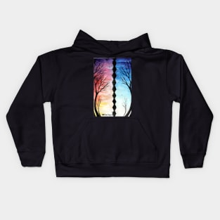 Endless column of Brancusi Kids Hoodie